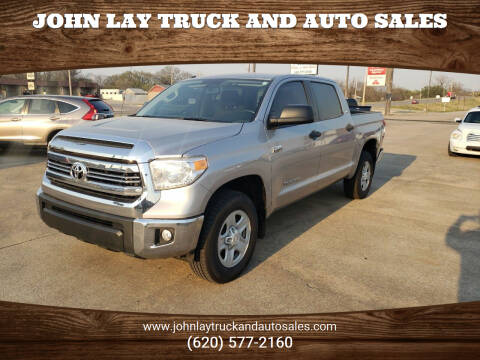 2016 Toyota Tundra for sale at John Lay Truck and Auto Sales in Independence KS