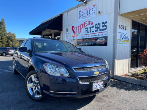 2012 Chevrolet Malibu for sale at Super Auto Sales Modesto in Modesto CA