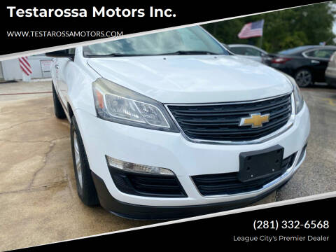 2016 Chevrolet Traverse for sale at Testarossa Motors Inc. in League City TX