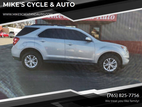 2017 Chevrolet Equinox for sale at MIKE'S CYCLE & AUTO in Connersville IN