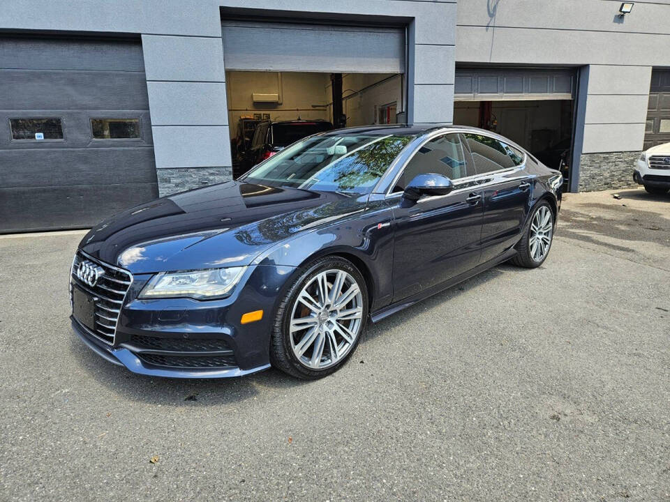 2012 Audi A7 for sale at RENOS AUTO SALES LLC in Waterbury, CT