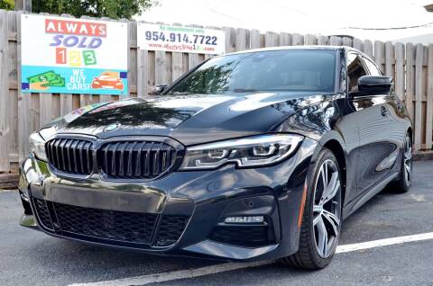 2020 BMW 3 Series for sale at ALWAYSSOLD123 INC in Fort Lauderdale FL
