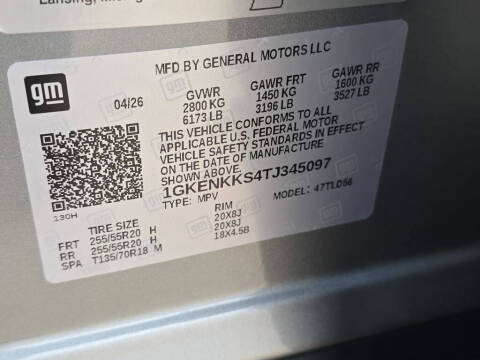 2026 GMC Acadia Elevation