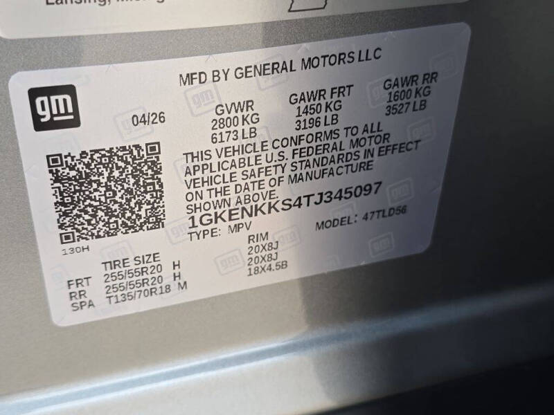 2026 GMC Acadia Elevation