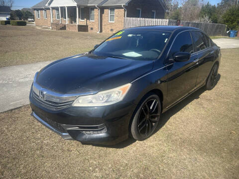 2016 Honda Accord for sale at County Line Car Sales Inc. in Delco NC