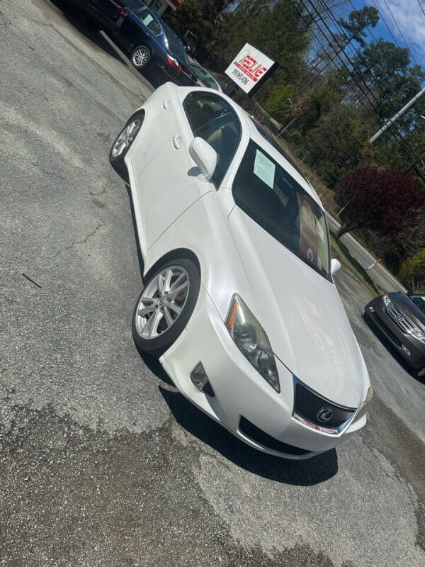 2007 Lexus IS 250 for sale at REDLINE AUTO SALES in Durham NC