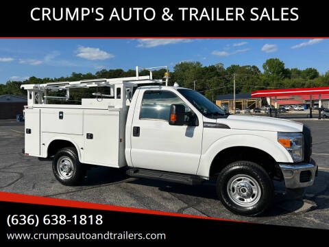 2016 Ford F-350 Super Duty for sale at CRUMP'S AUTO & TRAILER SALES in Crystal City MO