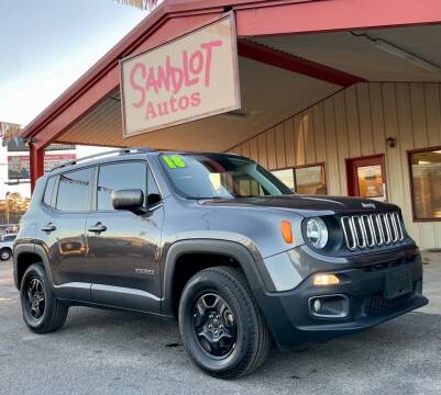 2018 Jeep Renegade for sale at Sandlot Autos in Tyler TX