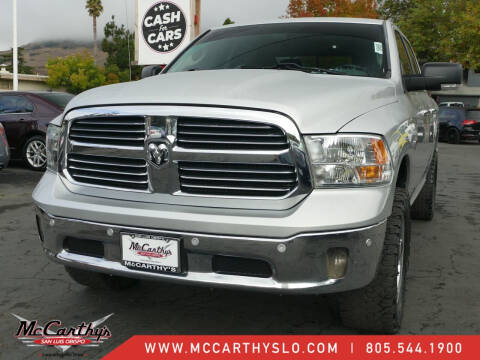 2017 RAM 1500 for sale at McCarthy Wholesale in San Luis Obispo CA