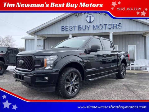2018 Ford F-150 for sale at Tim Newman's Best Buy Motors in Hillsboro OH