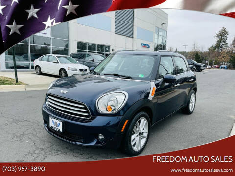 2014 MINI Countryman for sale at Freedom Auto Sales in Chantilly VA