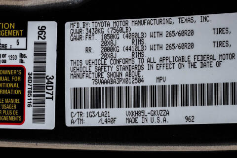 2023 Toyota Sequoia Platinum