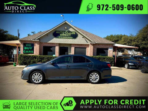 2012 Toyota Camry for sale at Auto Class Direct in Plano TX