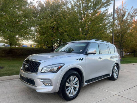 2017 Infiniti QX80 for sale at Denali Motors in Addison IL