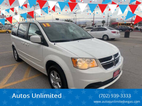 2013 Dodge Grand Caravan SXT