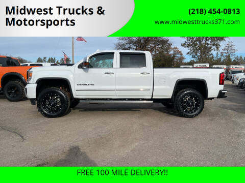 2015 GMC Sierra 3500HD for sale at Midwest Trucks & Motorsports in Merrifield MN