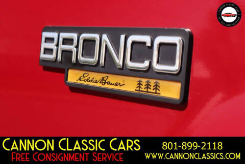1992 Ford Bronco Eddie Bauer