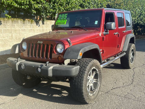 2010 Jeep Wrangler Unlimited for sale at 82nd AutoMall in Portland OR