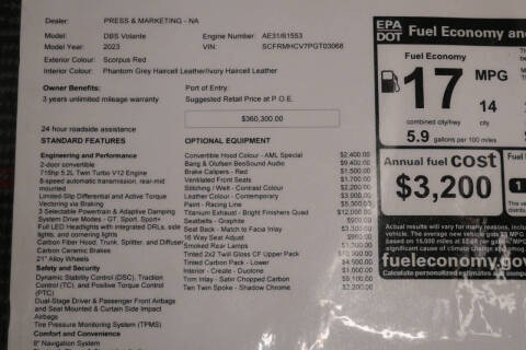 2023 Aston Martin DBS Superleggera