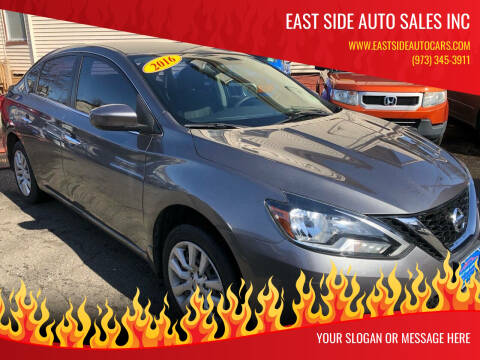 2016 Nissan Sentra for sale at EAST SIDE AUTO SALES INC in Paterson NJ