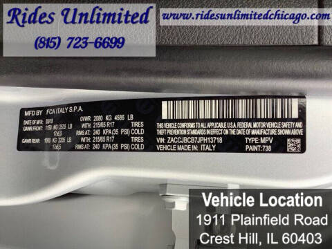 2018 Jeep Renegade Trailhawk