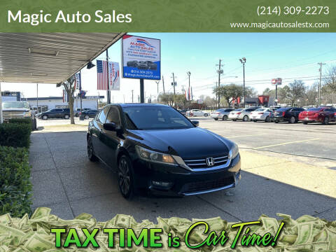 2014 Honda Accord for sale at Magic Auto Sales in Dallas TX