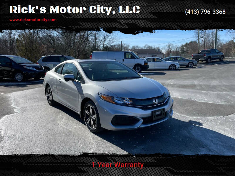 2015 Honda Civic for sale at Rick's Motor City, LLC in Springfield MA