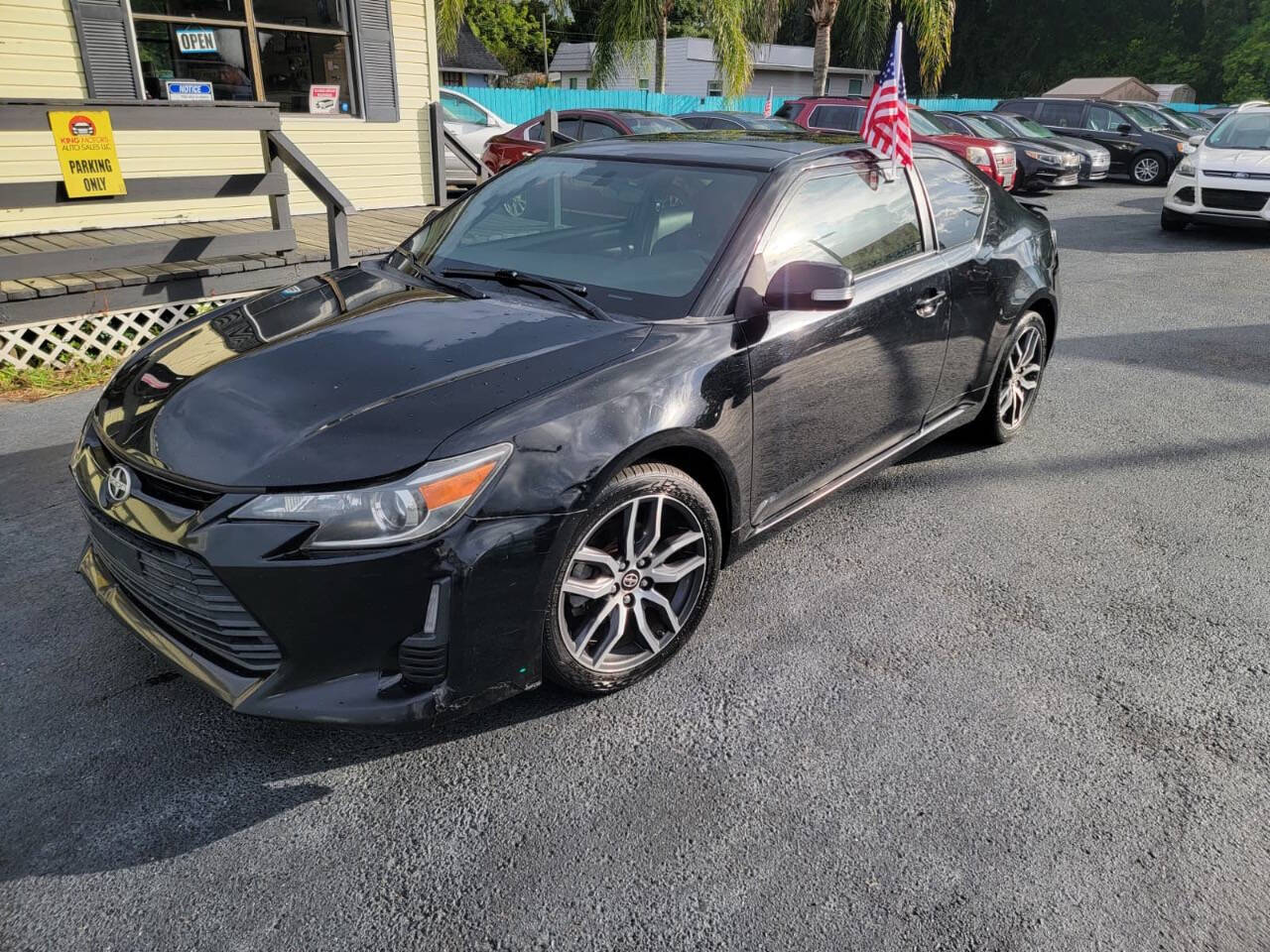 Black 2016 Scion tC Base 2dr Coupe 6A 2
