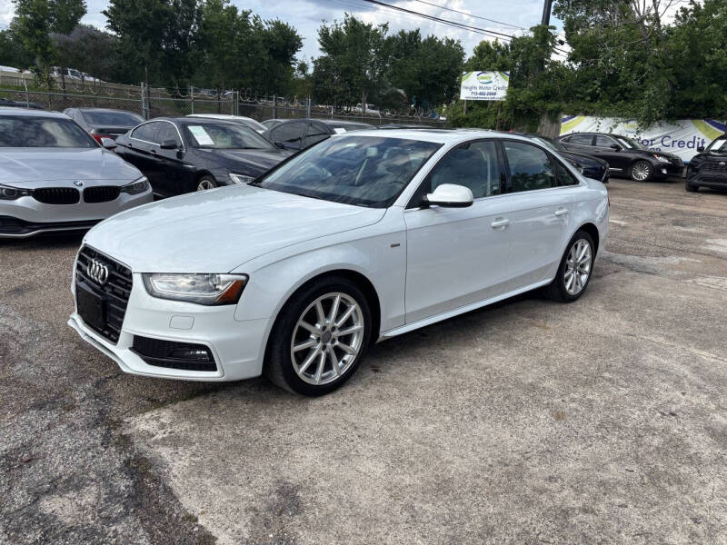 Used 2015 Audi A4 Premium Plus with VIN WAUHFBFL8FN024103 for sale in Houston, TX