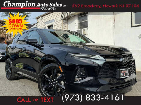 2022 Chevrolet Blazer for sale at Champion Auto Sales LLC in Newark NJ