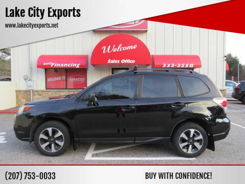 2017 Subaru Forester for sale at Lake City Exports in Auburn ME