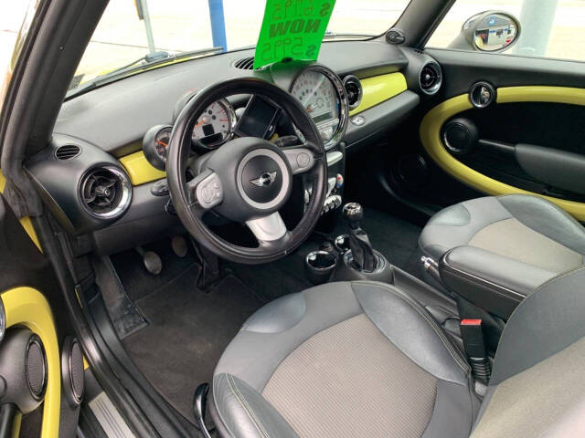 2010 MINI Cooper for sale at Chuckie Bizzarro's Fleetwing Auto in Erie, PA