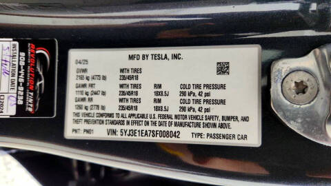 2025 Tesla Model 3 Long Range