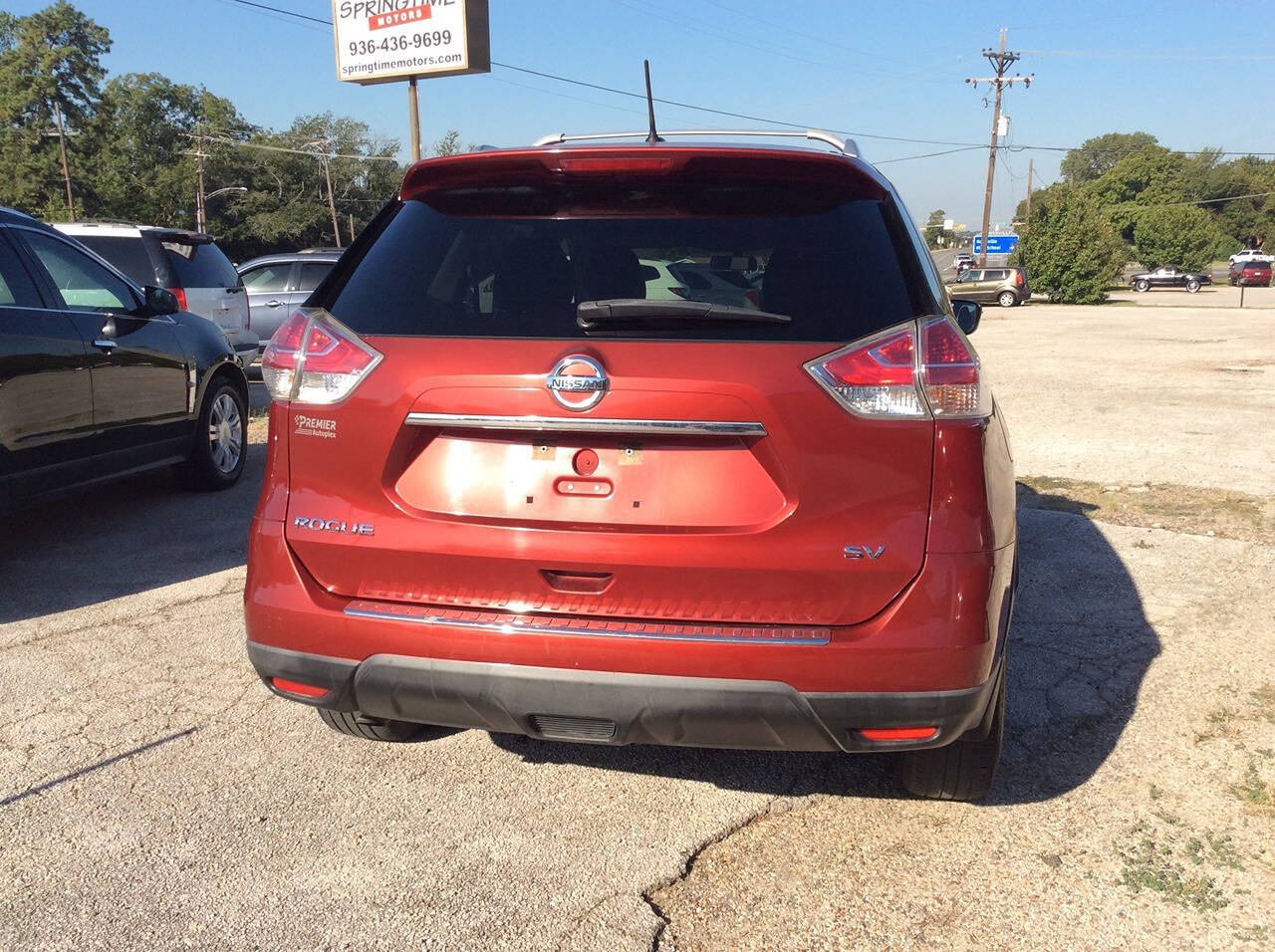 2016 Nissan Rogue for sale at SPRINGTIME MOTORS in Huntsville, TX