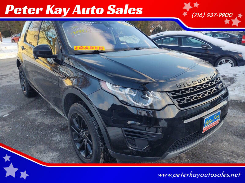 2017 Land Rover Discovery Sport for sale at Peter Kay Auto Sales in Alden NY