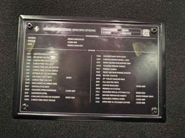 2017 Ferrari 488 GTB