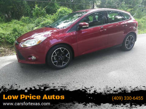 2014 Ford Focus for sale at Low Price Autos in Beaumont TX
