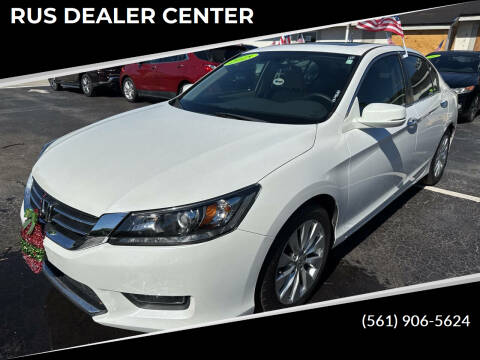 2015 Honda Accord for sale at RUS DEALER CENTER in Lake Worth FL