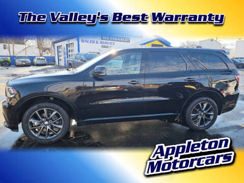 2018 Dodge Durango for sale at Appleton Motorcars Sales & Service in Appleton WI