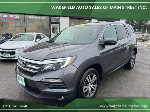 2017 Honda Pilot for sale at Wakefield Auto Sales of Main Street Inc. in Wakefield MA