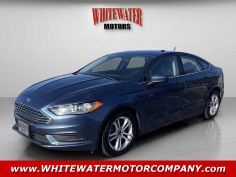 2018 Ford Fusion for sale at WHITEWATER MOTOR CO in Milan IN