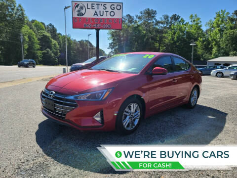 2020 Hyundai Elantra for sale at Let's Go Auto in Florence SC