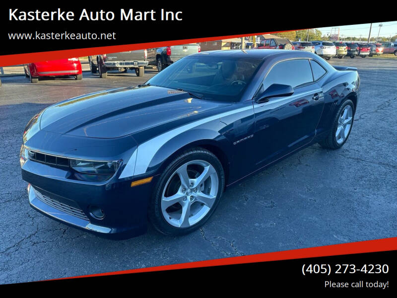 2015 Chevrolet Camaro for sale at Kasterke Auto Mart Inc in Shawnee OK