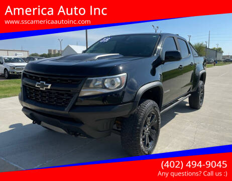 2018 Chevrolet Colorado for sale at America Auto Inc in South Sioux City NE