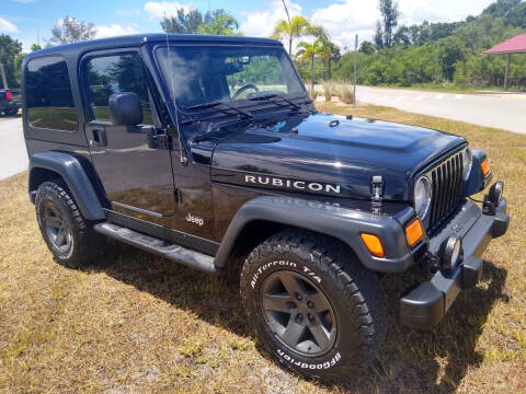 2004 Jeep Wrangler for sale at Noble Auto Sales in Englewood FL