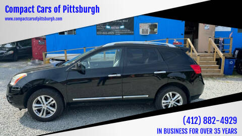 2013 Nissan Rogue for sale at Compact Cars of Pittsburgh in Pittsburgh PA