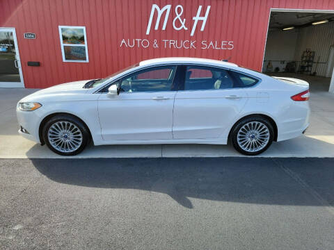 2016 Ford Fusion for sale at M & H Auto & Truck Sales Inc. in Marion IN