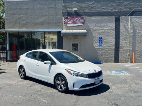 2018 Kia Forte for sale at Rent To Own Auto Showroom - Finance Inventory in Modesto CA