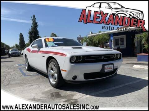 2015 Dodge Challenger for sale at Alexander Auto Sales Inc in Whittier CA