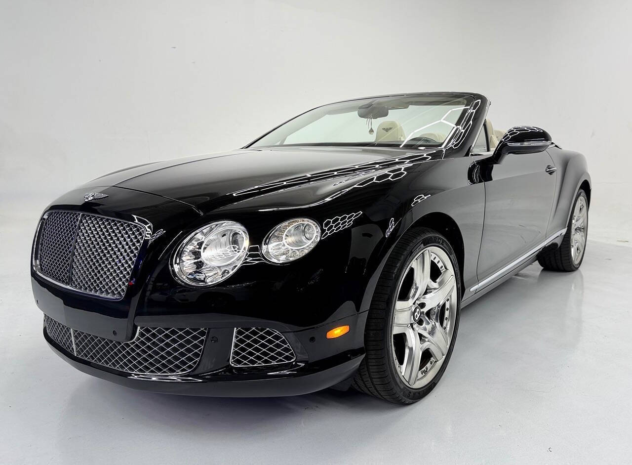 2012 Bentley Continental GT AWD 2dr Convertible - Beluga Solid exterior view 6